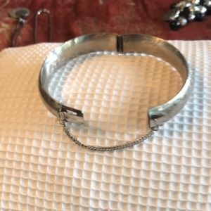 Silver plated bracelet